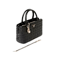 Miniatyrbild 3 av 4: Saccos shopper - GUESS - Edita Elite Satchel - Svart - Matelassé - 27x16x10.5cm svart