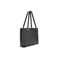 Miniatyrbillede 4 af 4: Strandtaske - Guess Jeans - Monogram - Sort - 25x26x10 cm - Lynlås SVARTAR