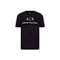 Miniatyrbillede 4 af 5: Armani Exchange sort t-shirt til mænd - Farve: Sort - Størrelse: L Svart S