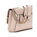 Pikkukuva 3 / 4: Olkalaukku - GUESS - Silvye Convertible Xbody Flap Bag - Taupe - 100 % polyuretaanista - 686 g mol