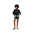 Miniatyrbillede 3 af 4: Sweat Superdry Dame Varsity Loose Sort Bomuld Svart S