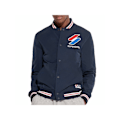 Miniatyrbild 2 av 4: Superdry Varsity Jacka - Blå - Herr - Långärmad - Broderad logotyp Eclipse Marinblå S