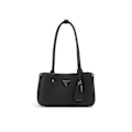 Miniatyrbillede 1 af 4: GUESS Sorthåndtaske til kvinder - Meridian Girlfriend Satchel 290821 svart