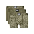 Pikkukuva 1 / 4: Boxerit Guess Mies Pakkaus x3 monivärinen G Kaki Puuvilla Kaki M
