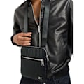 Miniatyrbillede 5 af 6: Armani Exchange Mandeltaske Herre Monogram Sort Syntetisk Svart
