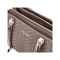 Miniatyrbillede 2 af 4: GUESS Skuldertaske taupe til kvinder - Anning Shoulder Satchel Bag Dark Taupe 292214 mol