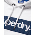 Pikkukuva 4 / 4: SWEAT CL TYÖVAATE HUPUTTAA SUPERDRY BRLLIANT VITT XS