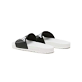 Miniatyrbillede 4 af 4: Claquette Emporio Armani Herre GA Eagle Sort Syntetisk hvid 41