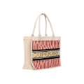 Miniatyrbillede 4 af 4: Superdry Dame Håndtasker Tote Broderet Beige Syntetisk Beige
