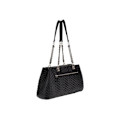 Pikkukuva 4 / 4: GUESS Naisten musta olkalaukku - Anning Shoulder Satchel Bag 290811 svart
