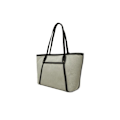 Miniatyrbild 4 av 4: Axelväska - GUESS - Sebina Tote Bag - Grädde / Svart - 47x25x15 cm - Kvinna kräm, svart