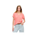 Miniatyrbillede 1 af 4: T-shirt Superdry Dame Oversize Lyserød Bomuld Rosa M