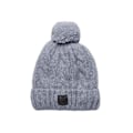 Miniatyrbild 1 av 3: Mössa - Superdry - Tvinnad - Mellangrå tweed - Sherpa-foder - Klassisk pompon Medelgrå ljung Unik storlek