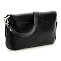 Miniatyrbild 2 av 4: GUESS Axelremsväska i svart för kvinnor - Circe Flap Shoulder Bag 300425 svart