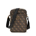 Miniatyrbild 1 av 4: Sacoche - Guess - Torino Medium Bum Bag - Brun/Ocre - Zippée - 100% PU kastanj