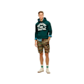 Pikkukuva 2 / 4: Hiki Superdry Miehet Urheilu Essentials Vihreä Puuvilla Grön M