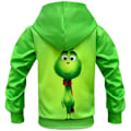 Pikkukuva 2 / 3: Grinch-huppari pojille ja tytöille, joulupuku 140cm