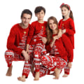Pikkukuva 2 / 5: Joulupyjamat perheelle, yhteensopivat perheen joulu-PJ-setit Red Infant 3M