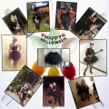 Miniatyrbilde 4 av 5: Dame Tutu Fest Danstyllkjole Kort M BLACK