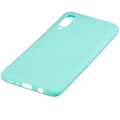 Miniatyrbilde 9 av 11: Samsung Galaxy A70 - Stilsäkert Mattbehandlat Silikonskal NKOBEE Turquoise Mint