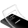 Miniatyrbild 7 av 11: Effektfullt Skyddsskal av mjuk Silikon - Samsung Galaxy S10 Plus Grå
