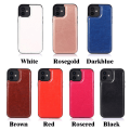 Miniatyrbillede 10 af 11: iPhone 12 Mini - Stilfuldt cover med kortholder Röd