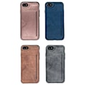 Pikkukuva 1 / 11: Elegant Skal med Kortfack - iPhone 8 Mörkblå Mörkblå