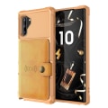 Miniatyrbilde 5 av 11: Samsung Galaxy Note10 - Stilrent Skal med Kortfack Brun