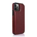 Miniatyrbilde 1 av 11: Elegant Skyddande läderfodral för iPhone 15 Pro Max Brown