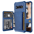 Miniatyrbillede 3 af 11: Samsung Galaxy S10E - Professionelt stilfuldt cover med kortrum Svart