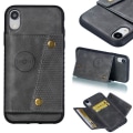 Miniatyrbilde 4 av 11: iPhone XR - Professionellt Retro Skyddsskal med Kortfack Röd Röd