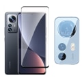 Pikkukuva 2 / 11: Xiaomi 12 Pro 1 Set 3D Sk�rmskydd + Kameralinsskydd Transparent