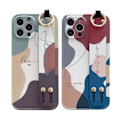 Miniatyrbillede 3 af 9: iPhone 12 Pro Max - Skyddsskal med Hållare (Kisscase) Grön