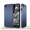 Pikkukuva 1 / 11: Stilrent skal iPhone 7 PLUS av FLOVEME (CARBON-serie) ORIGINAL Blå