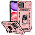 Miniatyrbillede 6 af 11: iPhone 12 mini - Maxat Skydd och Stil med Skal och 360° Ringhållare Blå