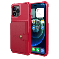 Miniatyrbild 2 av 11: iPhone 14 Pro Max - Effektfullt Stilrent Skal med Korthållare Grön