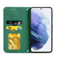 Pikkukuva 8 / 11: Samsung Galaxy S21 - FLOVEME Plånboksfodral Mörkblå