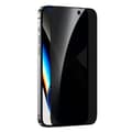 2-PACK iPhone 14 Pro Max Anti-Spy Skärmskydd HD 0,3mm Svart