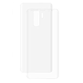 Miniatyrbild 4 av 11: S9+ Skärmskydd Fram- & Baksida 9H Nano-Soft HD-Clear Transparent/Genomskinlig