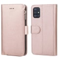 Pikkukuva 4 / 11: Samsung Galaxy A51 - Robust Plånboksfodral Brun
