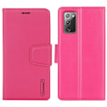 Miniatyrbilde 5 av 11: Samsung Galaxy Note 20 - Effektfullt Plånboksfodral Roséguld