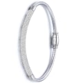 Miniatyrbillede 7 af 8: Exklusivt Stilrent H�llbart Dam Armband Silver