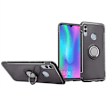 Miniatyrbilde 2 av 11: Huawei P Smart 2019 - HYBRID Skal med Ringhållare från FLOVEME Silver