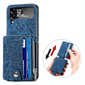 Miniatyrbillede 8 af 11: Samsung Galaxy Z Flip 3 - Skal med Korthållare Grön
