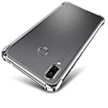 Pikkukuva 1 / 8: Huawei Honor Play - Stötdämpande Silikonskal (FLOVEME) Transparent/Genomskinlig