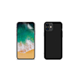 Miniatyrbilde 2 av 11: iPhone 12 Pro - Mattbehandlat Skyddsskal & Mjukt Skärmskydd Svart