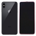 Pikkukuva 6 / 11: iPhone XS Max ProGuard Skärmskydd 3D Aluminiumram (ORIGINAL) Röd