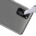 Miniatyrbillede 5 af 11: S20+ Full Cover Kameralinsskydd Härdat glas + Titanlegeringsram Transparent