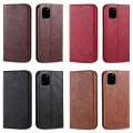 Pikkukuva 2 / 11: iPhone 11 Pro - Praktiskt Retro Plånboksfodral (AZNS) Red Röd