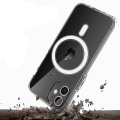 Pikkukuva 8 / 8: iPhone 12 Mini - Magneettinen Silikoni Kuori Genomskinlig